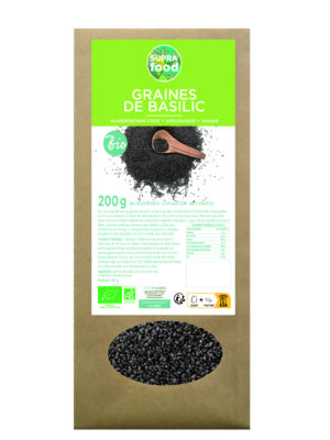 Graines de basilic biologiques 200g