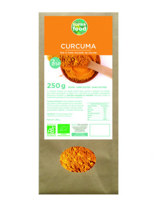 Curcuma pure poudre biologique 250g